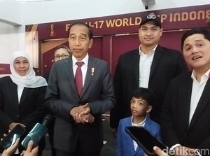 Presiden Jokowi Apresiasi Timnas U-17 yang Sukses Rebut Poin Bersejarah