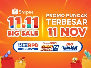 Shopee 11.11 Big Sale Hadirkan Promo Spesial dan Keseruan di Akhir Pekan