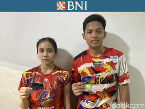 Dukungan Ortu buat Bimo/Ziya, Juara BNI Sirnas A DKI Jakarta 2023