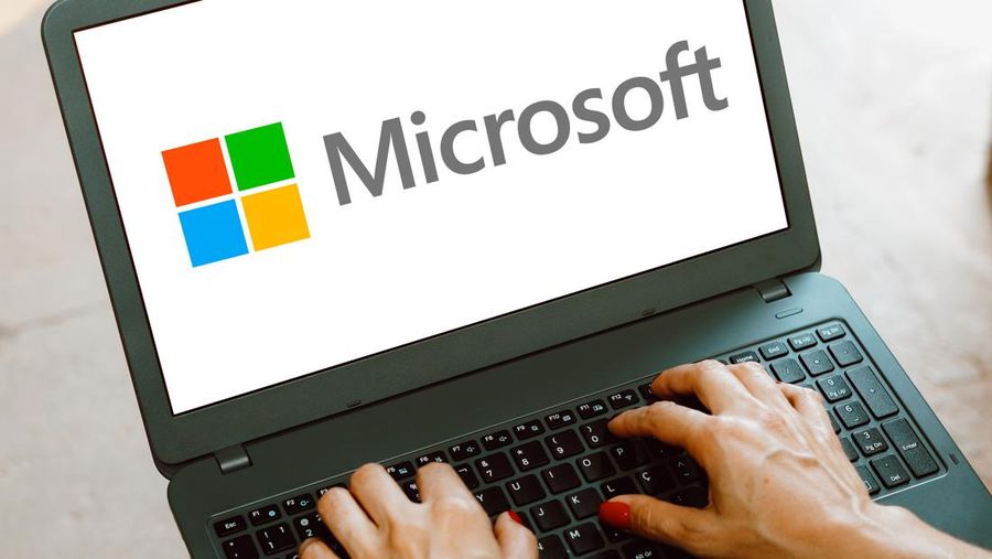 Ilustrasi logo Microsoft. (SOPA Images/LightRocket via Gett/SOPA Images)