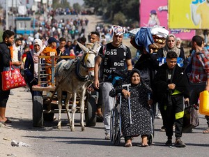 Warga Palestina Ramai Mengungsi, Netizen Kenang Peristiwa Nakba