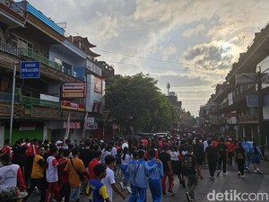 Sosialisasi Ganjar-Mahfud di CFW Mobilisasi Pelajar, Bantah Kampanye