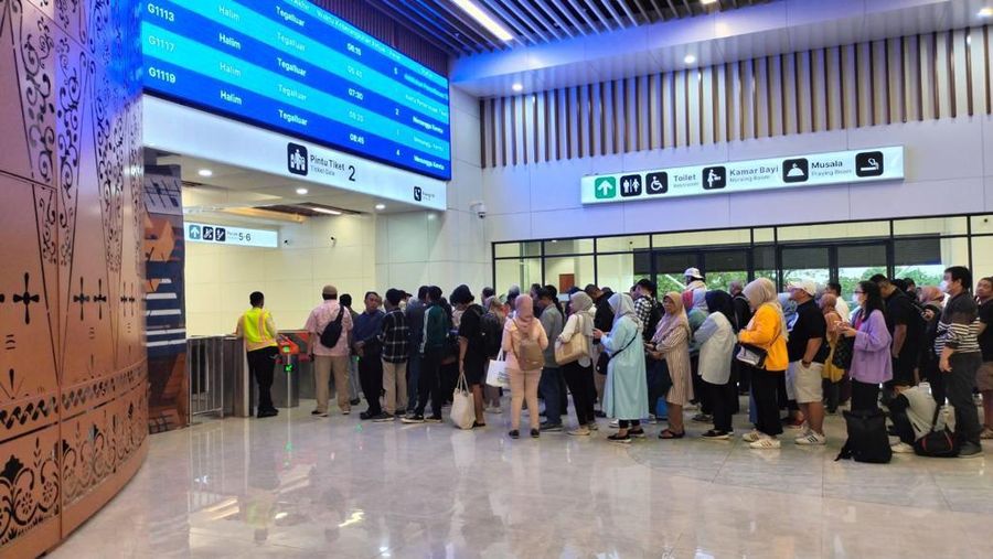 Ledakan jumlah penumpang Kereta Cepat Whoosh/Dok: KCIC