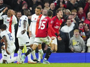 MU Vs Luton: Gol Lindelof Menangkan Setan Merah