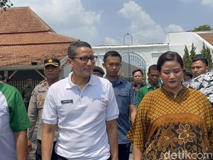 Sandiaga Datangi Puro Mangkunegaran Solo, Ada Apa?
