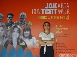 Panggung Buat Palestina di Jakarta Content Week 2023