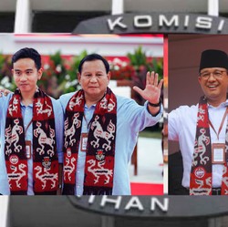 Anies-Imin Vs Prabowo-Gibran Versi Indikator, Menang Siapa?