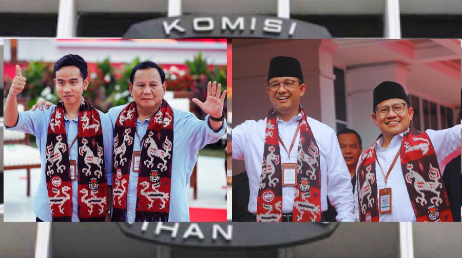 Prabowo-Gibran & Anies Cak Imin