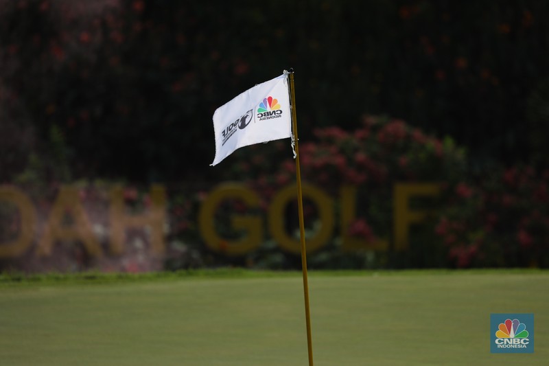 Turnamen Golf CNBC Indonesia Turnamen Golf CNBC Indonesia. (CNBC Indonesia/Tri Susilo)