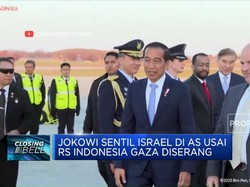 Jokowi Sentil Israel di AS Usai RS Indonesia Gaza Diserang