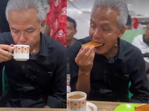 Ganjar Pranowo Mampir ke Kedai Kopi Chong Bie Asahan yang Berusia 73 Tahun