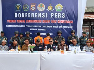 KLHK Amankan 2 Tersangka Kasus Tambang Nikel Ilegal di Desa Oko-oko