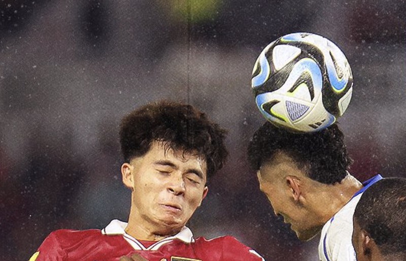 Pemain Timnas Indonesia U-17 Arkhan Purwanto (tengah) melakukan selebrasi bersama rekannya usai mencetak gol ke gawang Panama dalam lanjutan Piala Dunia U-17 di Stadion Gelora BUng Tomo, Surabaya, Jawa Timur, Senin (13/11/2023) malam. (Robertus Pudyanto - FIFA/FIFA via Getty Images) Pemain Timnas Indonesia U-17 Arkhan Purwanto (tengah) melakukan selebrasi bersama rekannya usai mencetak gol ke gawang Panama dalam lanjutan Piala Dunia U-17 di Stadion Gelora BUng Tomo, Surabaya, Jawa Timur, Senin (13/11/2023) malam. (Robertus Pudyanto - FIFA/FIFA via Getty Images)