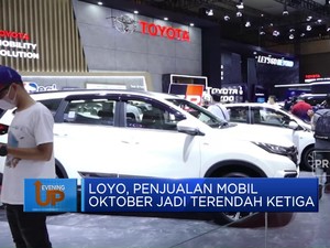 Loyo, Penjualan Mobil Oktober Jadi Terendah Ketiga