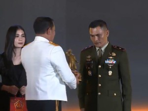Penerima Soedirman Awards 2023 Tentara Penjaga Wilayah NKRI TNI AD: Mayor Sabar