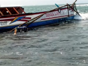 Seorang Nelayan Tewas gegara Perahu Bocor di Ujunggenteng Sukabumi