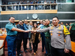 Kapolri Harap Jenderal Agus Teruskan Tradisi Sinergitas TNI-Polri