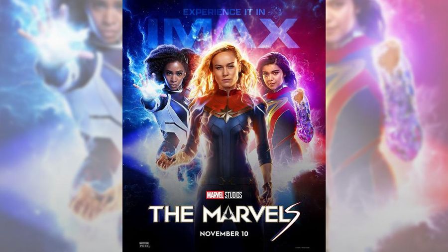 Poster Film The Marvels. (Instagram @captainmarvelofficial)