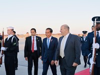 Jokowi Tiba di AS, Diutus Negara Muslim Setop Perang di Gaza