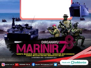 HUT Ke-78 Korps Marinir 15 November 2023: Sejarah dan Twibbon