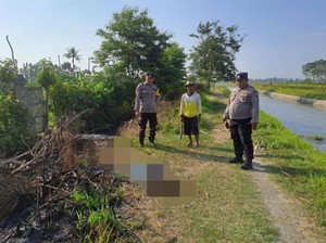 Geger Wanita Tewas Bersimbah Darah di Tepi Sungai Jember Diduga Dibunuh