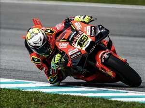 Jajal Motor MotoGP Ducati, Juara WSBK 2023 Finis ke-17 di Sepang