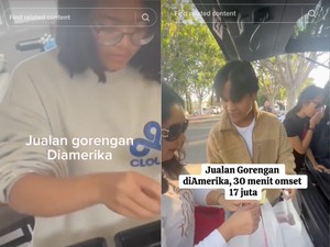 Cinta Kuya Sukses Jualan Gorengan di Amerika, Omzetnya Rp 17 Juta Sehari!