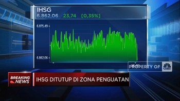 Video: IHSG Ditutup Hijau Hingga Lawatan Jokowi ke AS