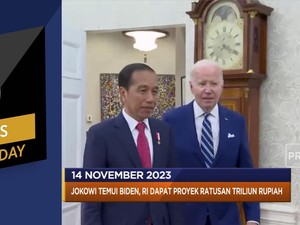 Jokowi Temui Biden Hingga Negara Arab Tolak Embargo Israel