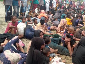 Rohingya Terdampar di Pidie 196 Orang, 7 di Antaranya Kabur