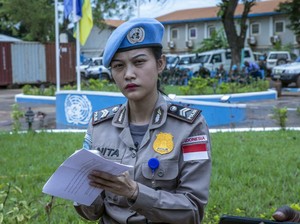 Briptu Renita Terima Penghargaan PBB, Ini Cerita Eks Gurunya di SMA 1 Magelang