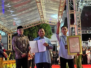 Prabowo Sapa Megawati Usai Dapat Nomor Urut 2 di Pilpres 2024