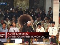 Sah! Ini Nomor Urut Capres-Cawapres 2024