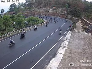 Lalin Jogja-Wonosari Pagi Ini Lancar, Hati-hati Saat Lintasi Perempatan Patuk