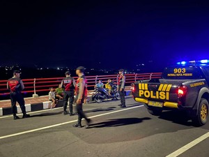 Marak Balap Liar di Jembatan Merah Klungkung, Pesertanya dari Seluruh Bali