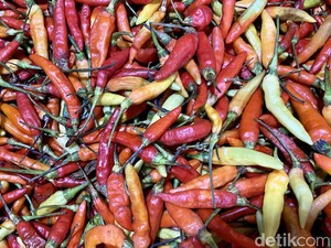 Harga Sembako 25 Juni 2025, Cabai Rawit Merah Jadi Rp 55 Ribu