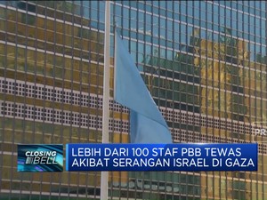 100 Staf Tewas di Gaza, PBB Kibarkan Bendera Setengah Tiang