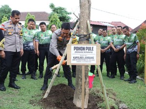 Eks Brimob Nusantara Lestarikan Lingkungan di Jombang