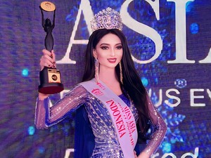 Kalisa Putri Menang Best National Costume di Miss Asia Internasional 2023