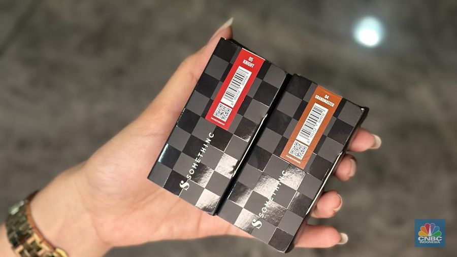 Produk terbaru Somethinc Lipstick Checkmatte. (CNBC Indonesia/Wanti Puspa)