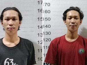 Tampang Remaja Kembar di Makassar Aniaya Tetangga Usai Ditegur Curi Mangga