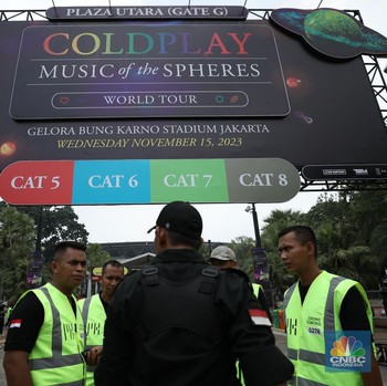 Intip Pengamanan & Penutupan Jalan DKI Jelang Konser Coldplay