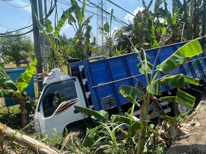 Truk Vs Motor di Karangasem, Suami Tewas-Istri Luka Berat