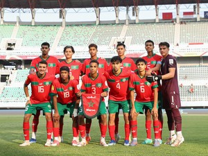 Piala Dunia U-17: Laga Hidup-Mati Vs Indonesia, Kiper Maroko Bersiap