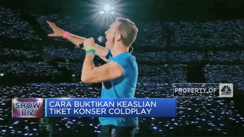 Video: Waspada Tiket Palsu Jelang Konser Coldplay