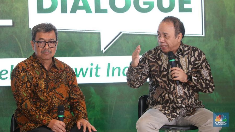 Suasana Special Dialogue 'Menata Masa Depan Sawit Indonesia, di Jakarta Kamis (16/11/2023). (CNBC Indonesia/Tri Susilo)gue 'Menata Masa Depan Sawit Indonesia, di Jakarta Kamis (16/11/2023). (CNBC Indonesia/Tri Susilo)