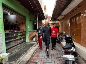 Di Jogja, Ganjar Kunjungi Bekas Kos Semasa SMA