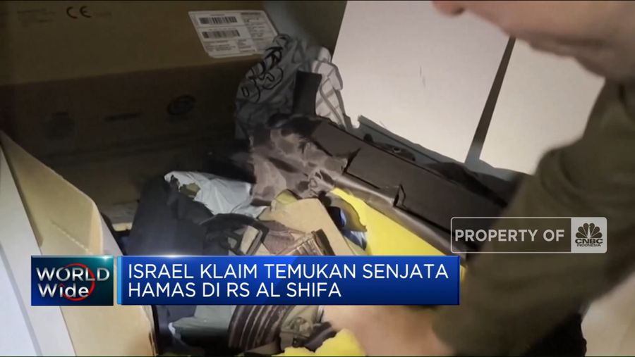 Israel Klaim Temukan Senjata Hamas Di RS Al Shifa