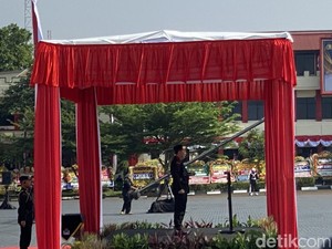 Kapolri Jadi Inspektur Upacara HUT Ke-78 Brimob