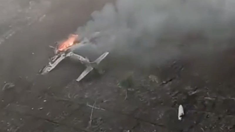 Pesawat TNI AU jatuh di Pasuruan. (Tangkapan Layar Video CNN Indonesia)